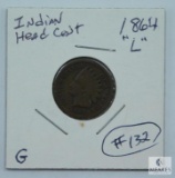 1964-L (G) Indian Head Cent