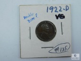 1922-D VG, Lincoln Cent