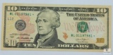 2013 Ft. Worth $10.00 Federal Reserve Star Note