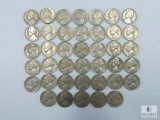 Roll (40) 1949-S Jefferson Nickels