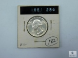 1951 BU Washington Quarter