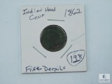 1862 Indian Head Cent, Fine-Details