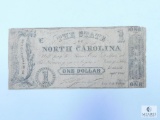 Sept. 1st 1862 North Carolina $1.00 Note