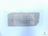 Jan. 1st 1863 Alabama Confederate $1.00 Note, 1st Series