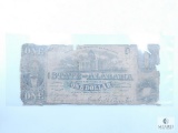 Jan. 1st 1863 Alabama Confederate $1.00 Note