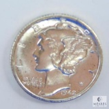 1942-S MS 65 Mercury Dime