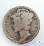 1931-D Circ. Mercury Dime