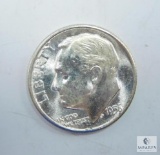 1956 Roosevelt Dime MS 65 Full Torch Bands
