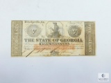 Milledgeville, GA, Jan. 15th 1862 Gem Crisp UNC, Serial #181332