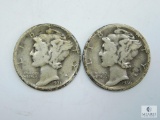 1936 D-S Mercury Dimes