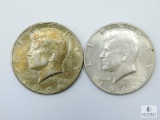 1966 & 1967 40% Silver Kennedy Halves