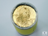 $25.00 BU Roll, 2000-P Sacagawea Dollar, Bank Wrapped, Never Opened
