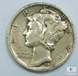 1945 Micro S Mercury Dime