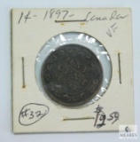 1897 (VF) Canada Large Cent
