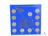 US Wartime Silver Nickel Set