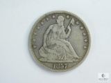1857 Seated Liberty Half Dollar