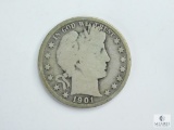 1901-S Barber Half Dollar