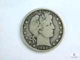 1902 Barber Half Dollar