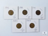 1919 and 1919-S Lincoln Wheat Cents