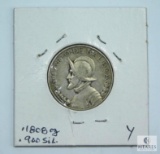 1947 Panama Silver 1/4 Balboa