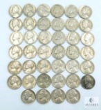 Roll (40) 1951-S Jefferson Nickels