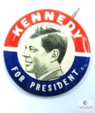 Original Kennedy Campaign Pin, Gem Mint