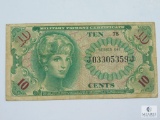 Military Payment Certificate 10 Cents Series 641