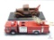Lot with 1934 Ford Pickup Tow Truck and Hess 1986 Fire Truck