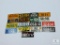 Lot of 1953 and 1954 Wheaties Miniature State License Plates