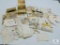 Lot of Old Stamps, Cigar Box of Stamps - Mostly Cancelled