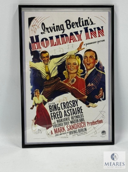Framed Irvin Berlin's 'Holiday Inn' Movie Window Card - Morgan Litho Corp 42/317 MP3749