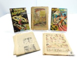 Mixed Lot of Vintage Comics - DC Strange Adventures, Superman, Plastic Man