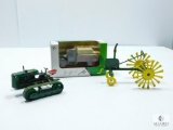 Mixed Lot of John Deere Collectible Diecast and Handmade Tractor