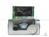 Two Cars: Gateway Global Model Willy's Jeep, Liberty 1937 U.S. Army Classic Die-Cast Coin Bank