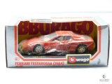Burago Die-Cast Coin Bank, 1984 Ferrari Testarossa, 1/24 Scale