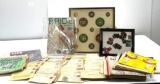 Vintage Lot: Letters from the Early 1900s, Sierra Leone Stamps, Music Books, Magazines