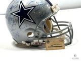 1970s Cowboys Greats Team Signed Helmet with Steiner Certificate of Authenticity