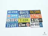 Lot of Mixed Wheaties Miniature License Plates