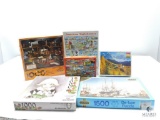 Group of Seven Jigsaw Puzzles