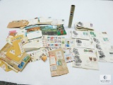 Mixed Lot of Stamps From The 1970s - Many Cancelled