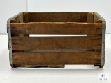 Antique Frank Bush Wooden Bushel Box - Inman, SC