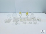 Lot of Glassware, Ashtrays, Vase, Two Souvenir Glasses