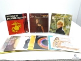 Lot of Vintage LP Record Albums - Petula Clark, Vikki Carr, The Lettermen, Gerswhin, Jazz