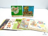 Lot of Kids Vintage LP Record Albums