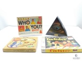 Lot of Four Vintage Games - Hopalong Cassidy Lasso Game and Others