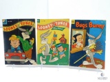 Lot of Three Vintage 1950s Comic Books - Looney Tunes and Bugs Bunny