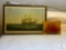 Signed Montague Dawson Ship Print & String Art Sailboat (Located in the Basement)