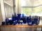 Collection of Cobalt Blue Glassware - Vases, Jars, Decorative Pieces & More