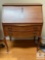 Mahogany Drop-Front Secretary Desk with Key