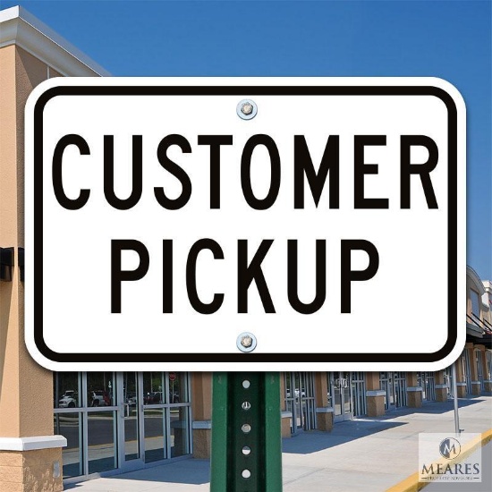 PICKUP INFORMATION - TWO DAY PICKUP - DO NOT BID ON THIS LOT!